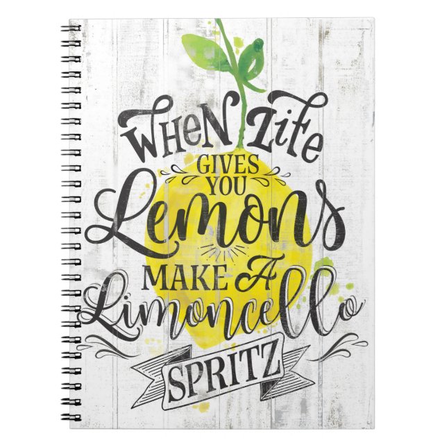Espiral Caderno Limoncello Spritz (Frente)