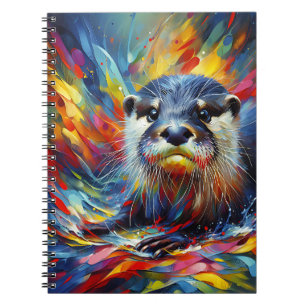Espiral Caderno Lontra Glow