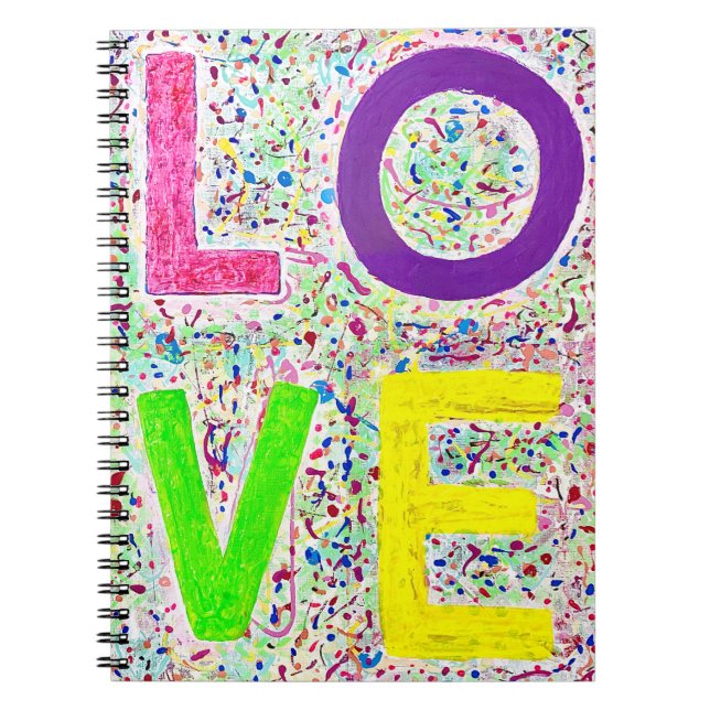 Espiral Caderno LOVE (Frente)