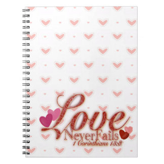 Espiral Caderno Love Neve Fails
