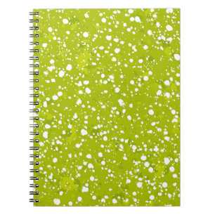 Espiral Caderno Mármore Explosão de Citros