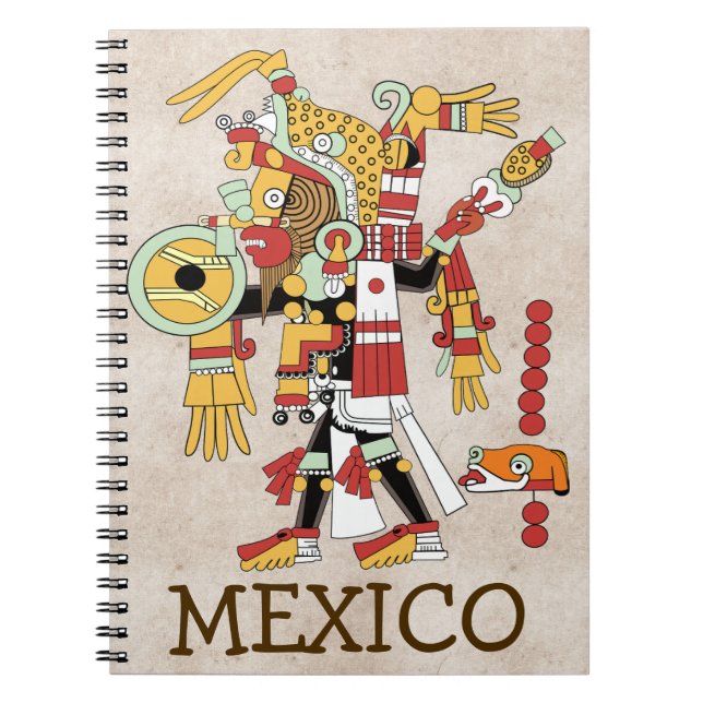 Espiral Caderno México (Frente)