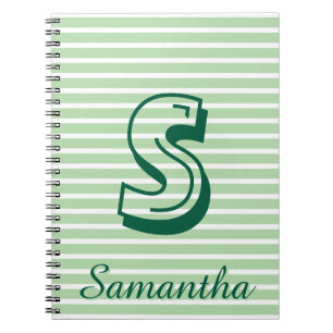 Espiral Caderno Monogram Modern Preppy de Volta às Aulas