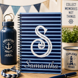 Espiral Caderno Monogram Modern Preppy de Volta às Aulas