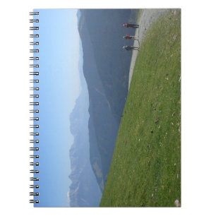 Espiral Caderno montanhoso da viagem