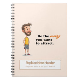 Espiral Caderno Motivacional Personalizado