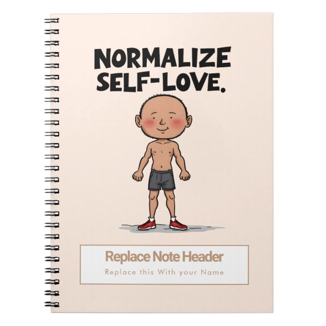 Espiral Caderno Motivacional Personalizado (Frente)