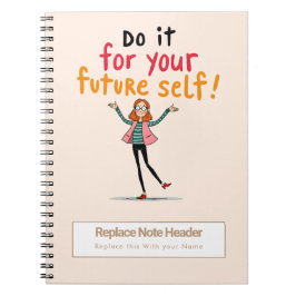 Espiral Caderno Motivacional Personalizado