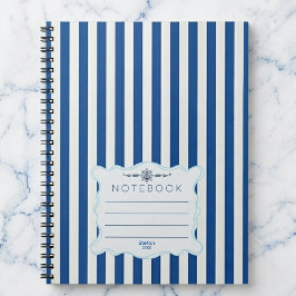 Espiral Caderno Náutico Listras de Cabana
