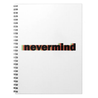 Espiral caderno nevermind