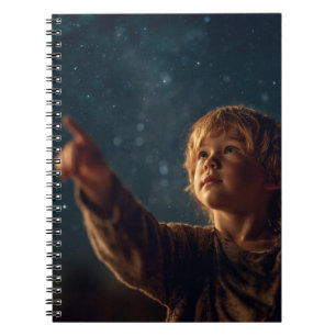 Espiral Caderno Noite Estrelada Filho da Maravilha