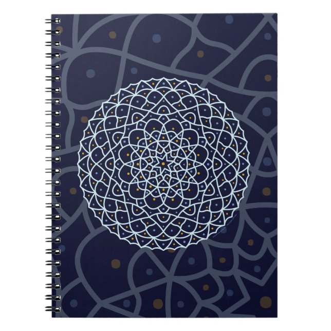 Espiral Caderno Noturno Celestial (Frente)