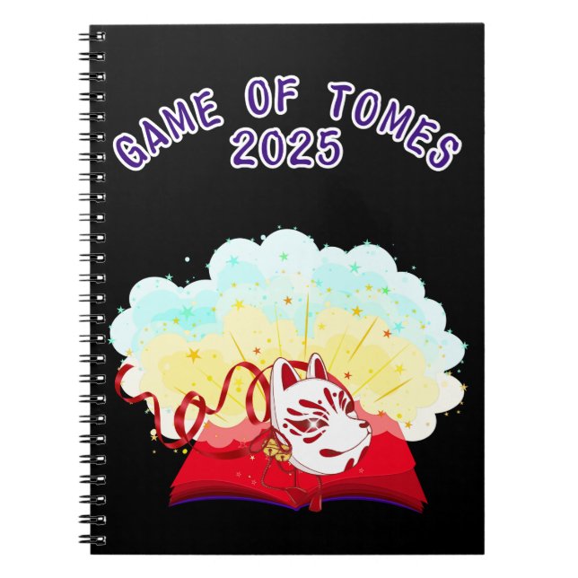 Espiral Caderno Oficial do Jogo de Tomos 2025 (Frente)