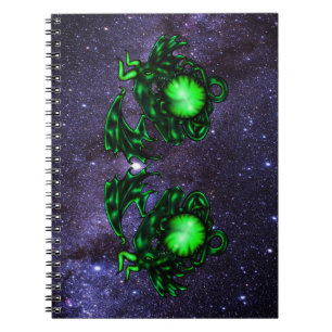Espiral Caderno Olho de Dragão