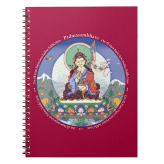 Espiral CADERNO - Padmasambhava (Guru Rinpoche) + mantra