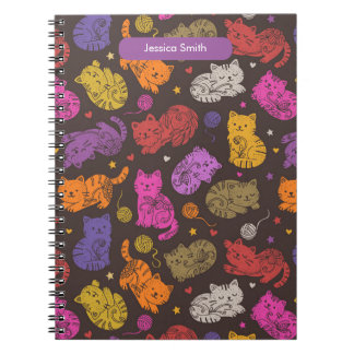 Espiral Caderno para Amantes de Gatos