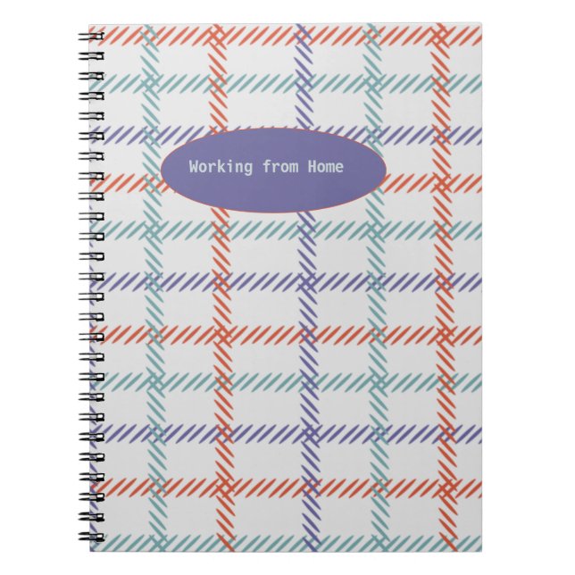 Espiral Caderno para Trabalho em Casa (Frente)
