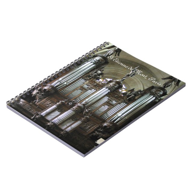 Espiral Caderno parisiense do órgão (Left Side)