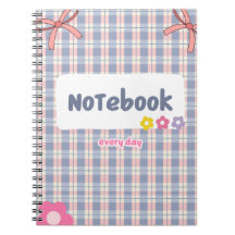 Caderno Pastel Adorável | Diário Estético Suave