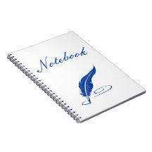 caderno pena azul