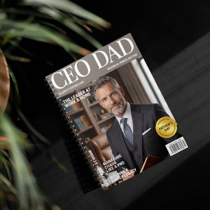 Espiral Caderno Personalizado CEO Papai – Dia dos Pais