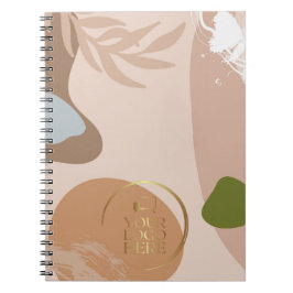 Espiral Caderno personalizado com LOGO presente para coleg