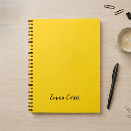 Espiral Caderno Personalizado com Nome, Diário Personaliza