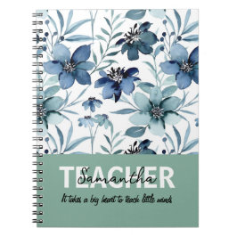 Espiral Caderno Personalizado com Nome do Professor de Pre