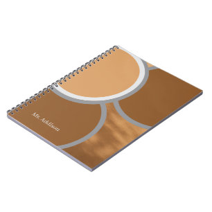 Espiral Caderno personalizado com nome encadernação espira