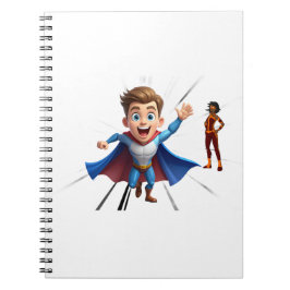 Espiral Caderno Personalizado da Equipe de Super-Heróis Ép