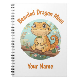 Espiral Caderno Personalizado da Mãe do Dragão Barbudo