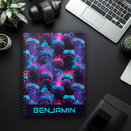 Espiral Caderno Personalizado de Controle de Jogos para Ra