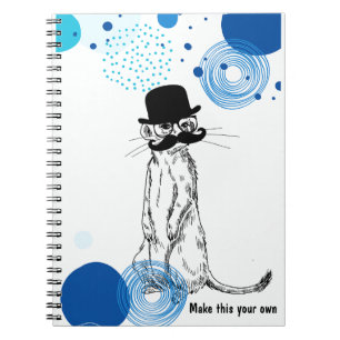 Espiral Caderno personalizado de Meerkat Under Cover