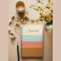 Caderno Personalizado de Nome - Diário de Listras