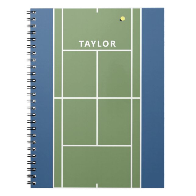 Espiral Caderno Personalizado de Presente de Tênis (Frente)