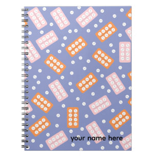 Espiral Caderno Personalizado de Técnico de Farmácia