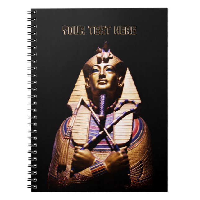 Espiral Caderno personalizado de Tutankhamun (Frente)