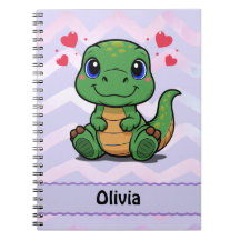 Caderno Personalizado do Dinossauro T-Rex
