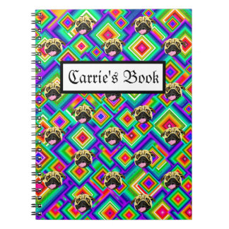 Espiral Caderno Personalizado do Pug