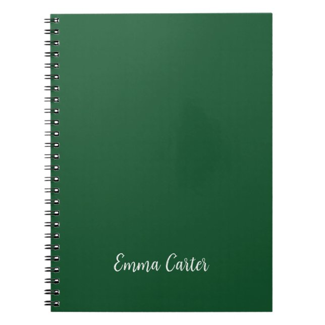 Espiral Caderno personalizado, Presente de Escritório, Pre (Frente)
