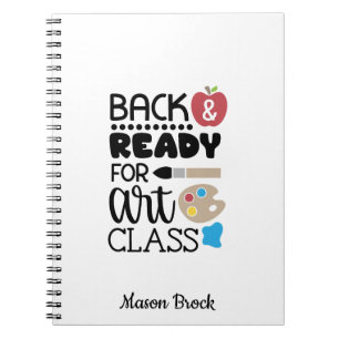 Espiral Caderno personalizado presente escolar turma de ar