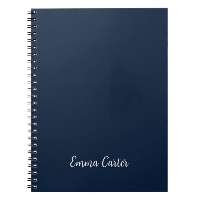 Espiral Caderno personalizado, Presente para o Escritório, (Frente)
