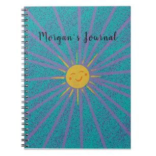 Espiral Caderno Personalizado Starburst e Sunshine