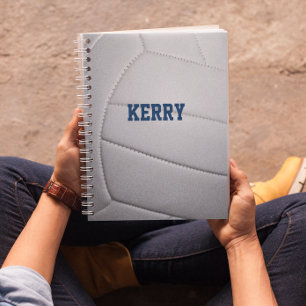 Espiral Caderno personalizado voleibol