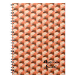 Espiral Caderno Personalizável de Sobremesa Cremosa