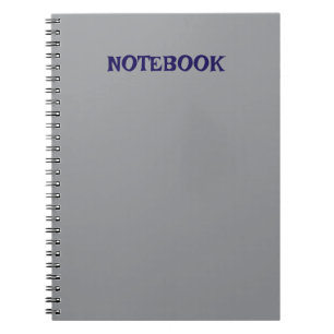 Espiral Caderno Personalizável Elegante e Funcional