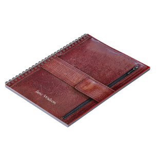 Espiral Caderno pessoal do efeito do organizador do olhar