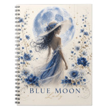 Caderno Premium Versão Leve Blue Moon Lady