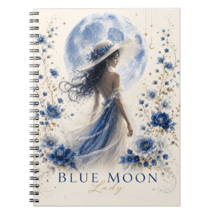 Espiral Caderno Premium Versão Leve Blue Moon Lady
