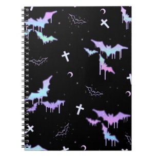 Espiral Caderno (preto) de MeltaBat